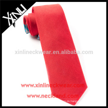 100% handgemachte perfekte Knoten Mens Großhandel Solid Red Krawatten